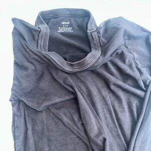 Aerie Charcoal Long Sleeve T-Shirt